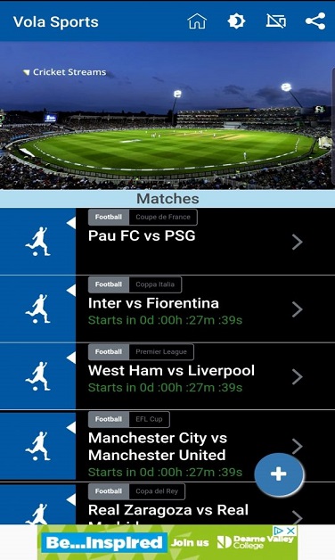 vola sports apk gratis descargar