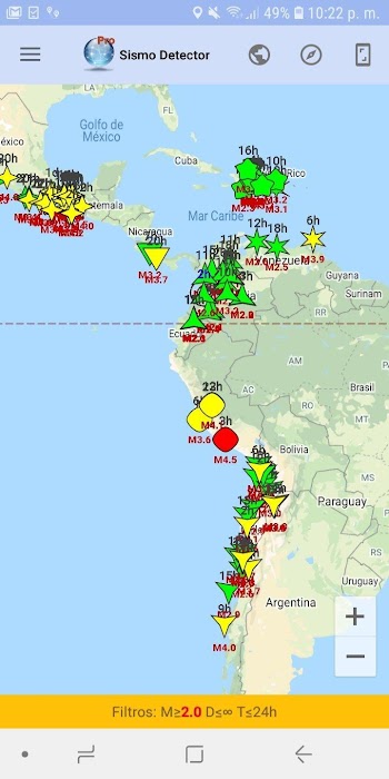 descargar sismo detector para android