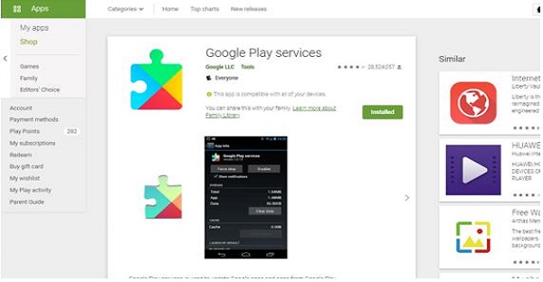 google play services apk gratis descargar
