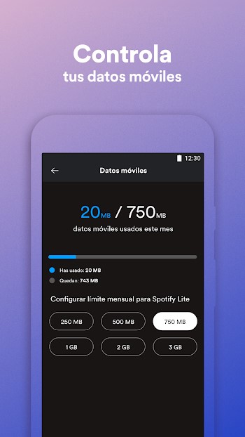 spotify lite apk mod