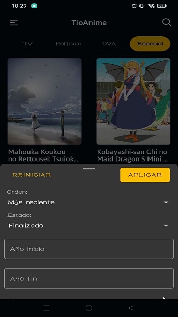 descargar tio anime apk para android