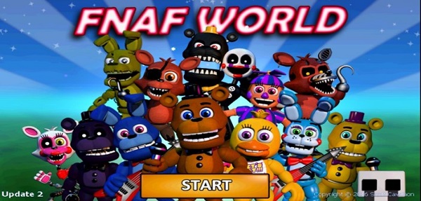 fnaf world apk mod nueva actualizar