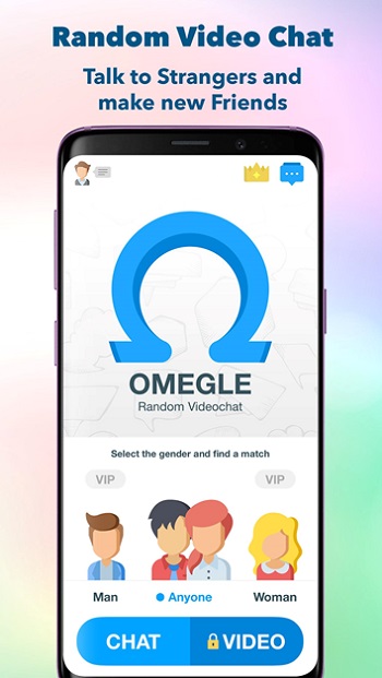 omegle apk para android