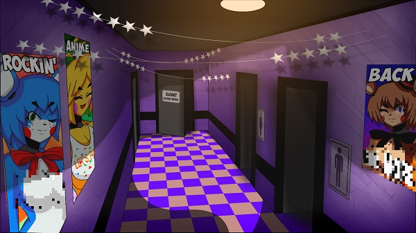 Five Nights in Anime 3D Android - Free Roam