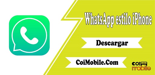 WhatsApp estilo iPhone