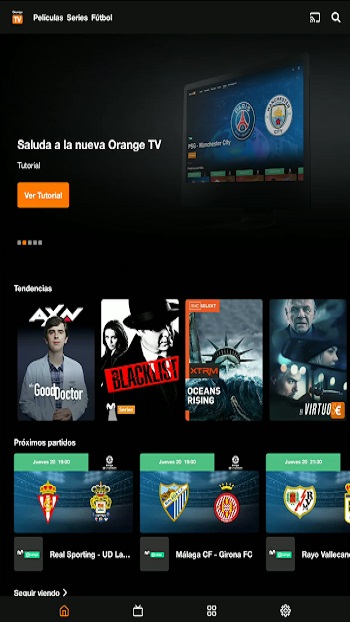 orange tv apk descargar gratis para android