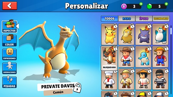 cómo tener todos los personajes en el stumble guys de Pokémon en *jojoy.io  fácil y rápido*.