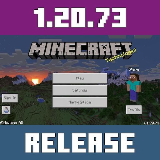 Minecraft 1.20.73 APK Mediafire